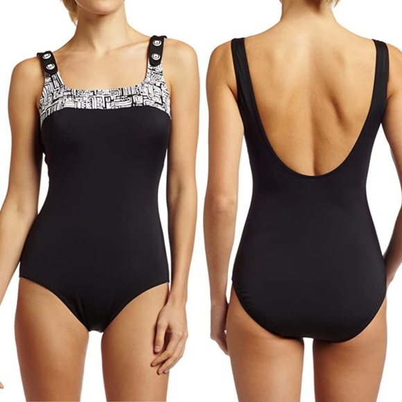 It Figures! Other - IT FIGURES Black One-Piece Swimsuit